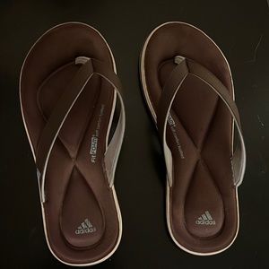 Adidas fit foam sandals